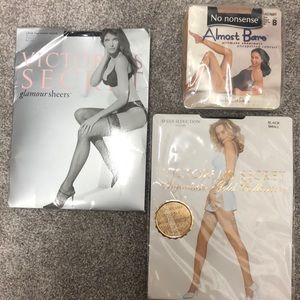 Thigh Highs - Victoria’s Secret Thigh High Stockings w/ Bonus Hi-Cut Panty Hose